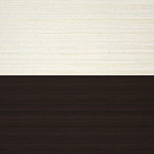 Bestar Ridgeley U-Shaped Executive Desk with Pedestal and Hutch in, 65W, White Chocolate Bestar