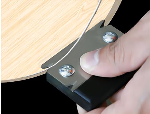 KETIPED Woodworking Edge Trimmer, Hand Planer Edge Bander for Burrs,Edge Corner Planer,Wood Chamfering Fillet Scraper,Edge Banding Cutter for PVC ABS KETIPED