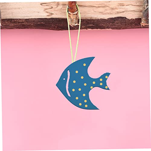 Gadpiparty 50pcs Shaped Sea Decorations Projects Animals Whale Seahorse Wedding Ornaments Blank Paint Octopus Wood Dolphin Wooden Ocean Unfinished Gadpiparty