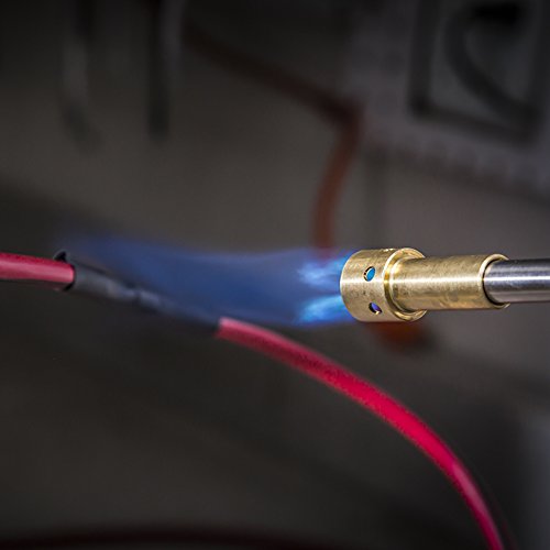 Bernzomatic BZ4500HS Heat Shrink Hand Torch with auto on/off Ignition, Pressure Regulated for Use while Inverted Bernzomatic