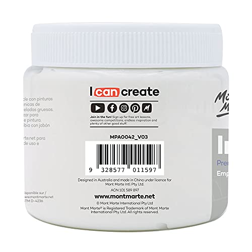 MONT MARTE Impasto Acrylic Medium 500ml (17oz) MONT MARTE