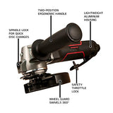 JET 5-Inch Pneumatic Angle Grinder, 12000 RPM (JAT-451) Jet