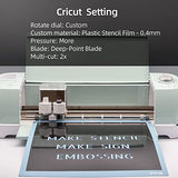 Opaque Black Plastic Sheets, 7.5mil (.0075") 12” X 12” Craft Plastic Film, PET Stencil Material, Glossy and Flexible Plastic Sheet for Crafts, neglex