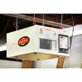 Shop Fox W1830 3-Speed Hanging Air Filter, White Shop Fox