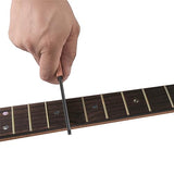 Guitar Fret Crowning Files - Dual Sided Professional Luthier Tools fret polishing kit for Electric, Acoustic and Bass Guitars - Medium/Wide Frets TOSICAM