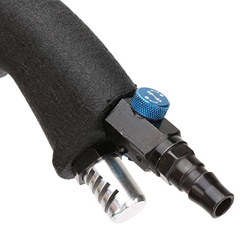 Rivet Gun, M6/M8 Pneumatic Riveter Nut Gun Riveting Tool Nut Chuck Kit Industrial Grade 1/4 Air Rivet Gun Positive and Negative Turn Self-Locking Yanmis