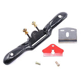 Swpeet 10'' Adjustable SpokeShave with Flat Base, Metal Blade Wood Working Hand Tool Perfect for Wood Craft, Wood Craver, Wood Working Swpeet