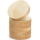 DEAYOU 6 Pack MDF Wood Circle, 6 Inch Round Unfinished Wood Board Disc, Wooden Plaque Coaster for Painting Crafts, Medium Density Fiberboard, 1" DEAYOU
