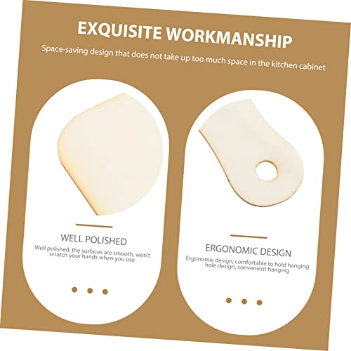 COHEALI 2pcs Diy Tray Pizza Tools Ketchup Bottles Squeeze Small Serving Board Pizza Paddle 14 Inch Unfinished Wood Paddle Unfinished Cutting Board COHEALI