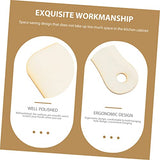 COHEALI 2pcs Diy Tray Pizza Tools Ketchup Bottles Squeeze Small Serving Board Pizza Paddle 14 Inch Unfinished Wood Paddle Unfinished Cutting Board COHEALI