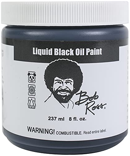Bob Ross Liquid Black 237ml-Black Bob Ross