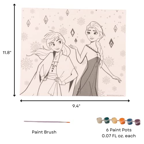 Disney Frozen Creative Coloring Canvas Painting and Activity Set for Kids, 1000+ pcs Innovative Designs