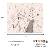 Disney Frozen Creative Coloring Canvas Painting and Activity Set for Kids, 1000+ pcs Innovative Designs