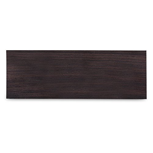 Ebony Lumber, Black Ebony Wood Lumber Blank DIY Material Black Wood Woodworking Tool Wood Timber Handle Plate for DIY Music Instruments Tools Zerodis