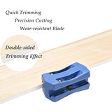 Edge Banding Trimmer Machine Kit, Edge Band Cutter Manual Trimming Woodworking Tool for Bend Melamine Board, Veneer, Plastic, PVC Hilitand