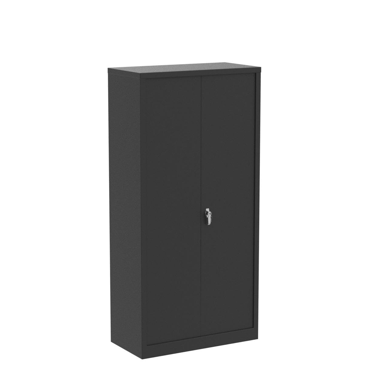 INTERGREAT Metal Storage Cabinet, 72" Armoire Wardrobe Closet with Lock Doors and Adjustable Shelves, Locking Storage Cabinet with Hanging Rods for - WoodArtSupply