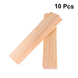 VILLFUL 10pcs Carving Blocks Unfinished Wood Signs Decorative Labels Wood Planks for Unfinished Wood Boards Wood Block Wooden Blocks Crafts Wooden VILLFUL