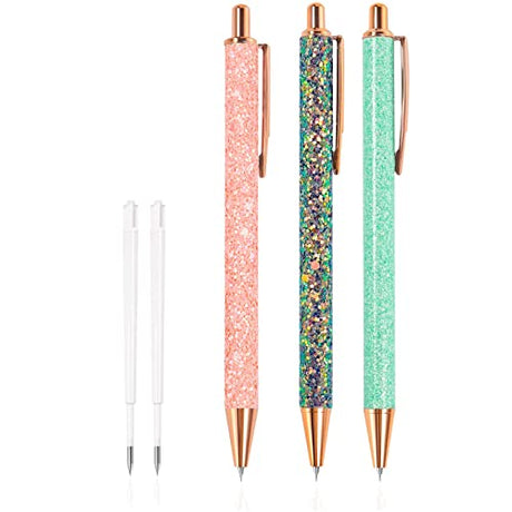 GIRAFVINYL Pin Pen Weeding Tools for Vinyl,3Pcs Rainbow Retractable Air Release Pen Weeding Tool for Weeding,DIY Crafts GIRAFVINYL