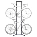 Standing Bike Rack by Delta Cycle - Tool-Free Adjustable Bike Floor Stand for Mountain, Fat Tire, Road Bikes, Freestanding Bike Stand for Garage Delta Cycle & Home