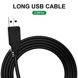 ELP 5mp HD USB Camera Module for Computer Mini UVC USB2.0 Video Embedded Webcam Board with 2.8mm Lens OV5640 Laser Engraver Lightburn Camera,3.3ft/1m ELP