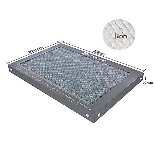 Longer Honeycomb Working Table, Soulmate for Engraver, Honeycomb Working Panel Set for RAY5, Fast Heat Dissipation and Desktop-Protecting, Compatible - WoodArtSupply