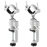 MAHIONG 2 Packs 2 Inch Bench Clamp Vise Grinder Holder, 360 Degree Aluminium Alloy Electric Universal Stand Holder Table Clamp Vise for Woodworking MAHIONG