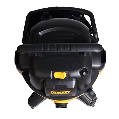 DeWALT 12 gallon Poly Wet/Dry Vac,Yellow,DXV12P - WoodArtSupply