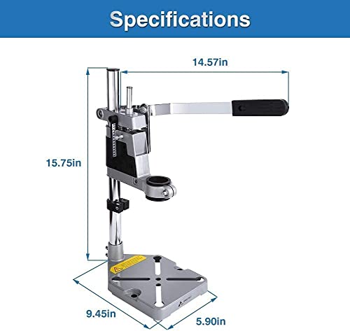 GOTOTOP Drill Press,Adjustable Desktop Drill Stand,Rotary Tool Holder,Universal Bench Clamp Workbench Repair Tool,Multifunctional Rotary Tool GOTOTOP