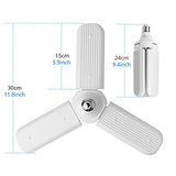 LED Garage Light,400 Watt Equivalent 6000K,Cool Daylight White LED Area Light,E26/E27 Medium Base,for Outdoor Factory Warehouse Barn Backyard and DooVii