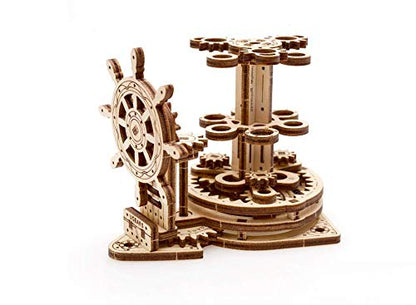 UGEARS Mechanical Wooden 3D Puzzle Model Wheel-Organizer Set - WoodArtSupply