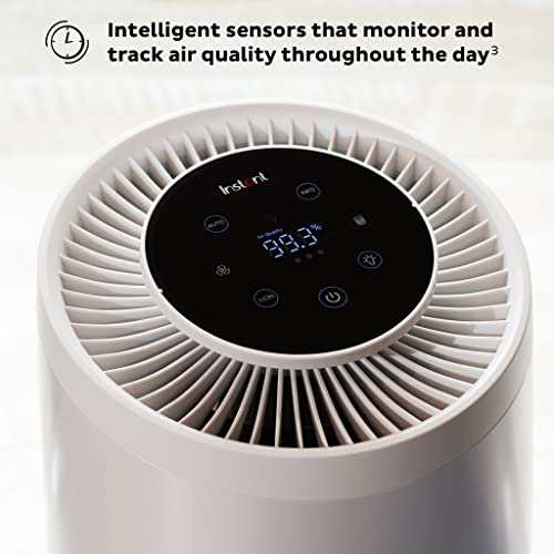 Instant HEPA Quiet Air Purifier, From the Makers of Instant Pot with Plasma Ion Technology for Rooms up to 1,940ft2, removes 99% of Dust, Smoke, Instant