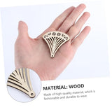 VILLCASE Unfinished Wood Crafts s DIY Wood Ornaments VILLCASE