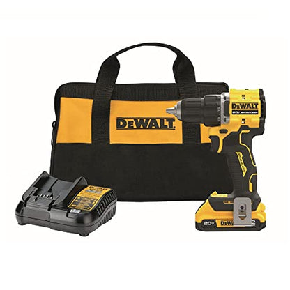 Dewalt DCD794D1 20V MAX ATOMIC COMPACT SERIES Brushless Lithium-Ion 1/2 in. Cordless Drill Driver Kit (2 Ah) - WoodArtSupply