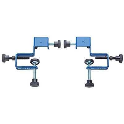 Rockler Cabinet Drawer Installation Clamps – Right, Left-Side Drawer, Cabinet Installation Tools – Steel, Plastic Drawer Front Clamps - Front Drawer