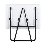 SD Studio Designs Ultima, Foldable Crafting Desk Top Angle and Height Adjustable Drafting Table, 42" W X 30" D, Black/White SD Studio Designs