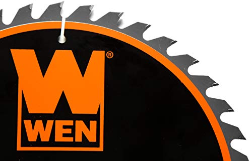WEN BL1040 10-Inch 40-Tooth Carbide-Tipped Professional Woodworking Saw Blade for Miter Saws and Table Saws WEN
