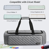 IMAGINING Carrying Case Bag Compatible with Cricut Maker, Maker 3, Explore Air 2, Explore 3, Large Opening Cricut Storage for Cricut Accessories and IMAGINING