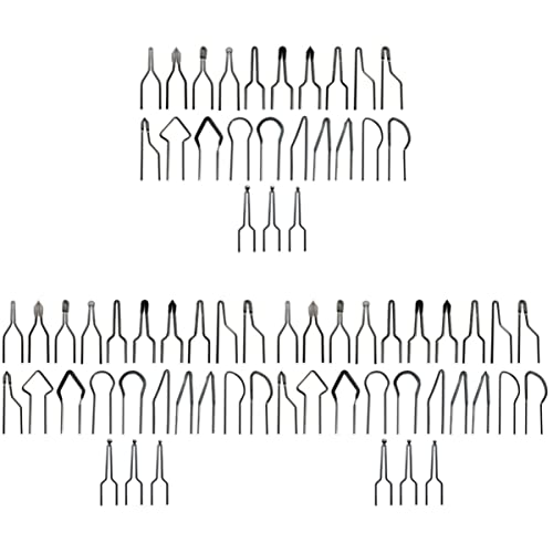 COHEALI 69 PCS Professional Pyrography Replacement Tips for Burning Wood Wire Tips for Burning Wood Replacement Pyrography Wire Tip Kit, Silverx3pcs COHEALI