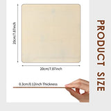 Vicenpal 24 Pcs 1/8 Inch Balsa Wood Sheets for Crafts 3 mm Thick Craft Wood Unfinished Plywood Thin Wood Sheets for Drawing Painting Engraving Laser Vicenpal