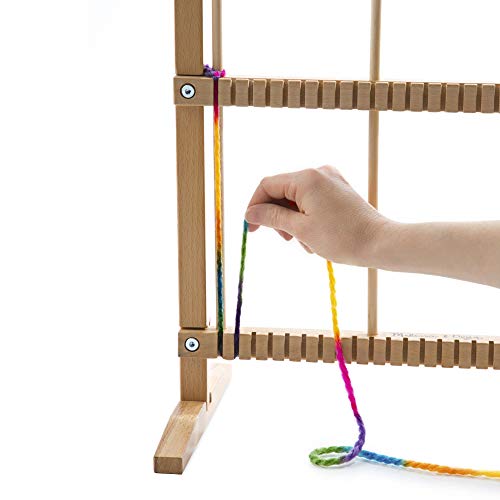 Melissa & Doug Wooden Multi-Craft Weaving Loom: Extra-Large Frame (22.75 x 16.5 inches) Melissa & Doug