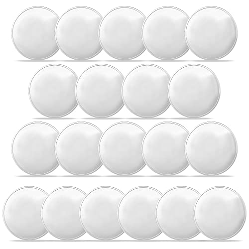 20 Pcs Blank Challenge Coin Silver Platd Laser Blank Coins for Engraving 1.57 Inch Round 0.11 Inch Thick Metal Stamping Blanks Laser Engravable for TOYTOSMPL