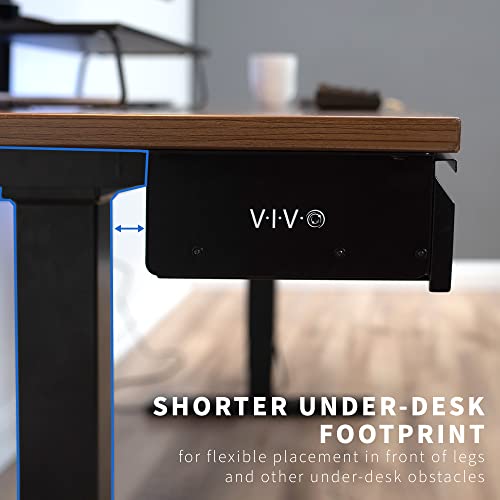 VIVO 16 inch Under Desk Mounted Sliding Pull-out Drawer without Shell for Office Desk, Storage Organizer for Sit Stand Workstation, Black, - WoodArtSupply