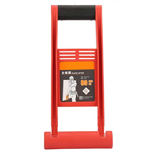 Lift and Carry Panel Mover Panel Carry Handle,TRP Soft Rubber Skid-Proof Handle,Drywall Tools Carrier Plywood Panel Plasterboard Glass Board 80Kg KUIDAMOS