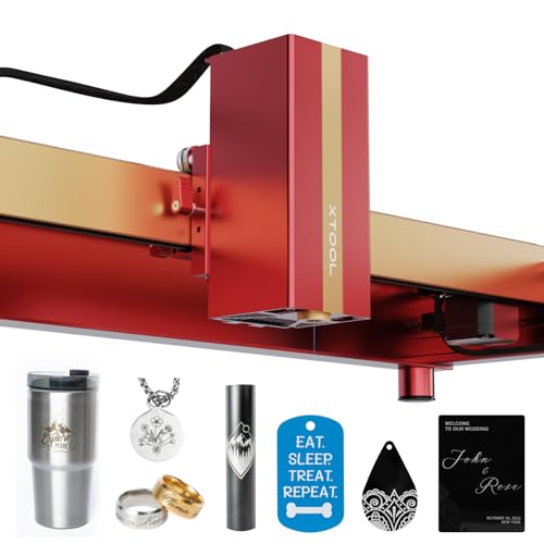 xTool 1064nm Infrared Laser Module for D1 Pro, 0.03mm Ultra-fine Laser Spot, 15KW Peak Power Laser Head for Personalized Gift and Jewelcrafting, for Makeblock