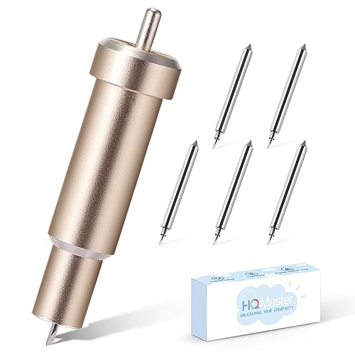 HQMaster Premium Fine Point Blade and Holder Kit Compatible with Explore 3/Air 2/Air/One/Maker 3/Maker Cutting Machine Replacement Blades for Glitter HQMaster