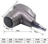 Air Palm Hammer Pneumatic Hand Knock Beat Strike with Medium Hard Air Hammer Scaler Air Chipping Hammer Speed Tool for Screen Spines Knocks/Laser WILIN