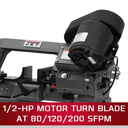JET HVBS-56, 5"x6" Horizontal/Vertical Bandsaw, 1/2HP, 1Ph 115/230V (414458) Jet