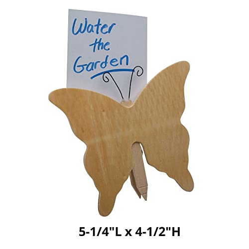 Unfinished Wooden Butterflies (Pack of 12)