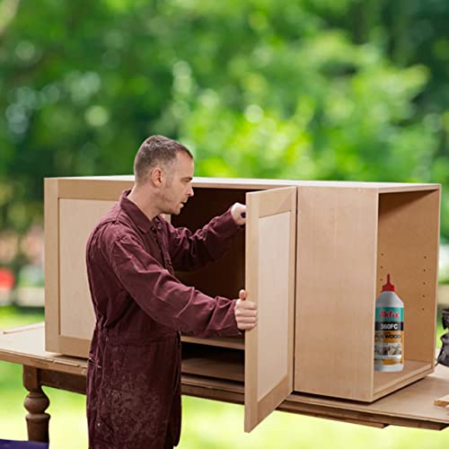 Akfix 360FC Fast Drying Polyurethane Glue Bottle - Marine Adhesive for Boats, Woodworking, Furniture & Carpentry, Outdoor Glue Waterproof Bond Wood Akfix