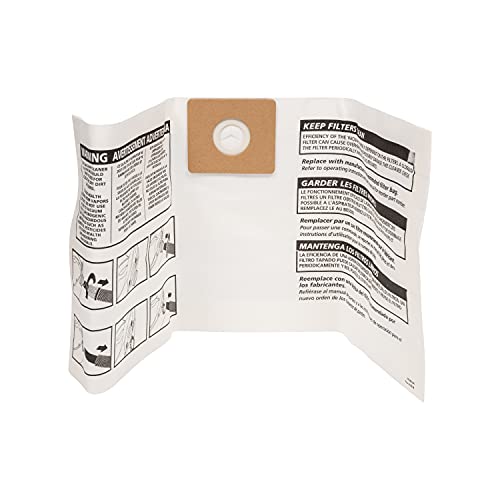 Shop-Vac 90660 Genuine Type LL 4-Gallon All-around EZ Collection Bag Shop-Vac